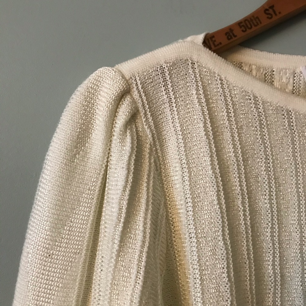 [Vintage] J.T.Martin Boat Neck Sweeter Long Sleeve - Picture 7 of 8